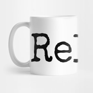 RELAX - Set Your Intentions, choose your word of the year Mug
